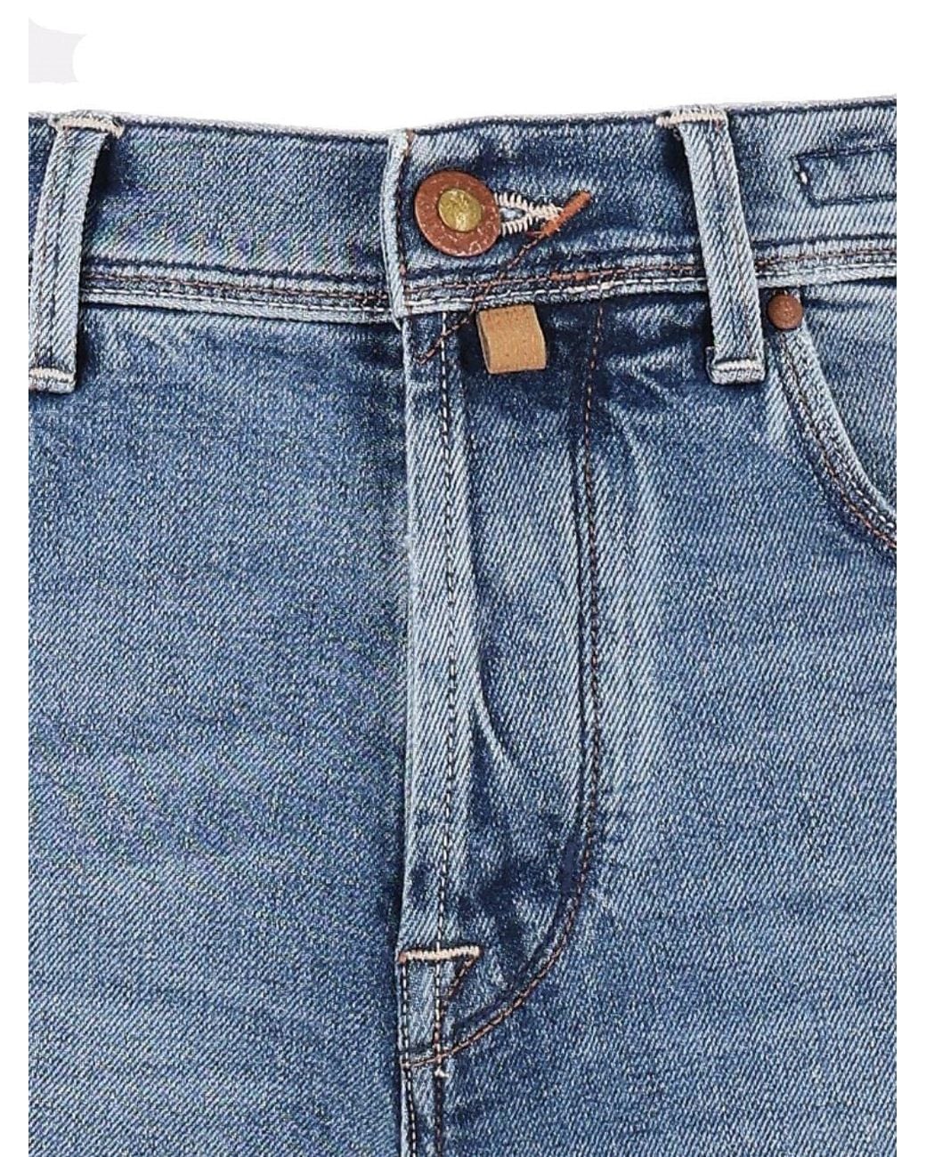 Jacob Cohen "Edo" Stretch-Denim Jeans in Blue for Men | Lyst