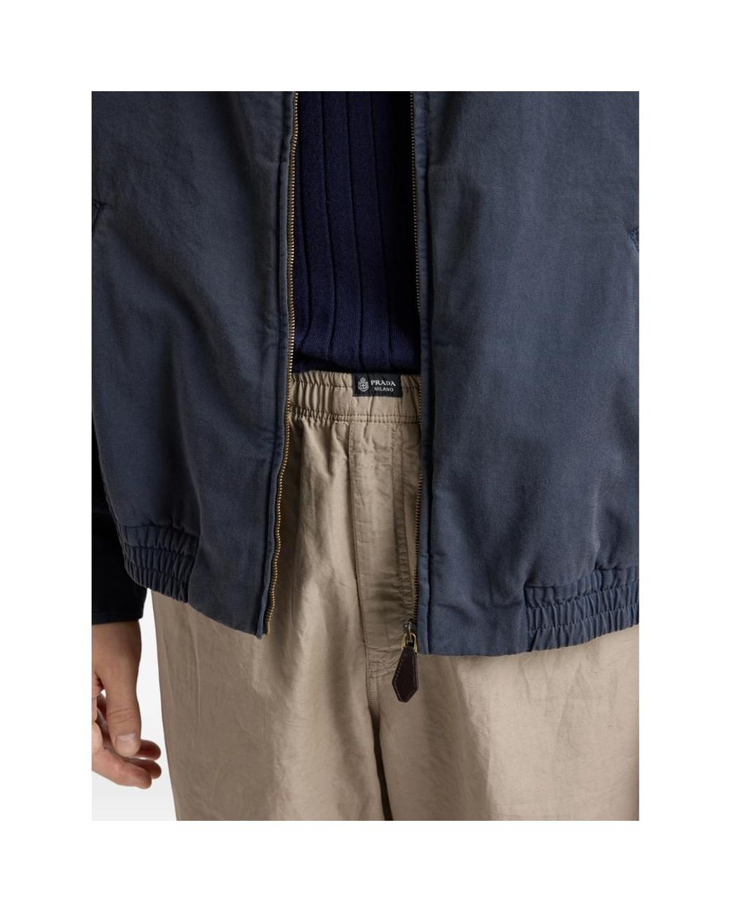 Prada Blue Jackets for men