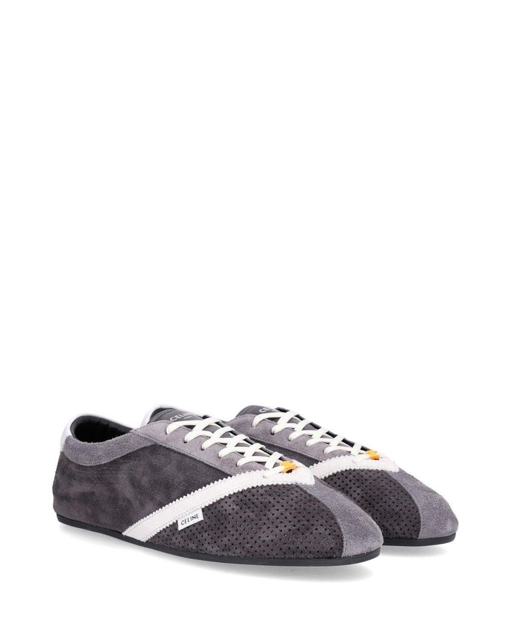 Céline White Flat Sneaker for men