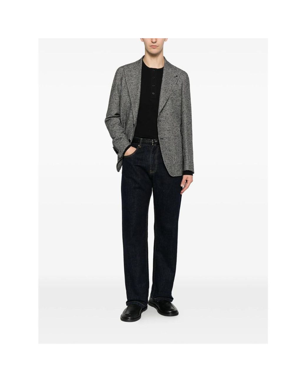 Tagliatore Gray Jackets for men