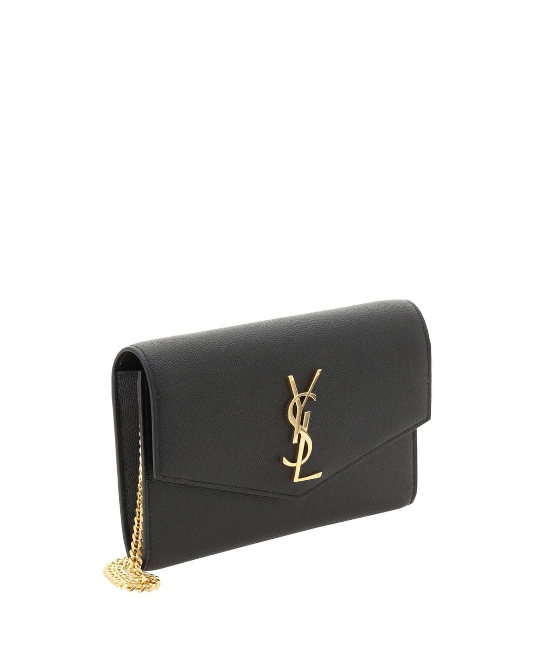 Saint Laurent Black Chain Wallet