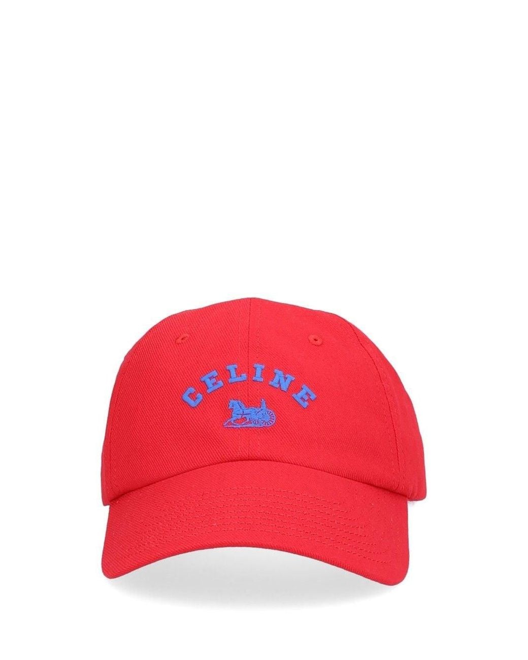 Céline Red Céline Richelieu Cap for men