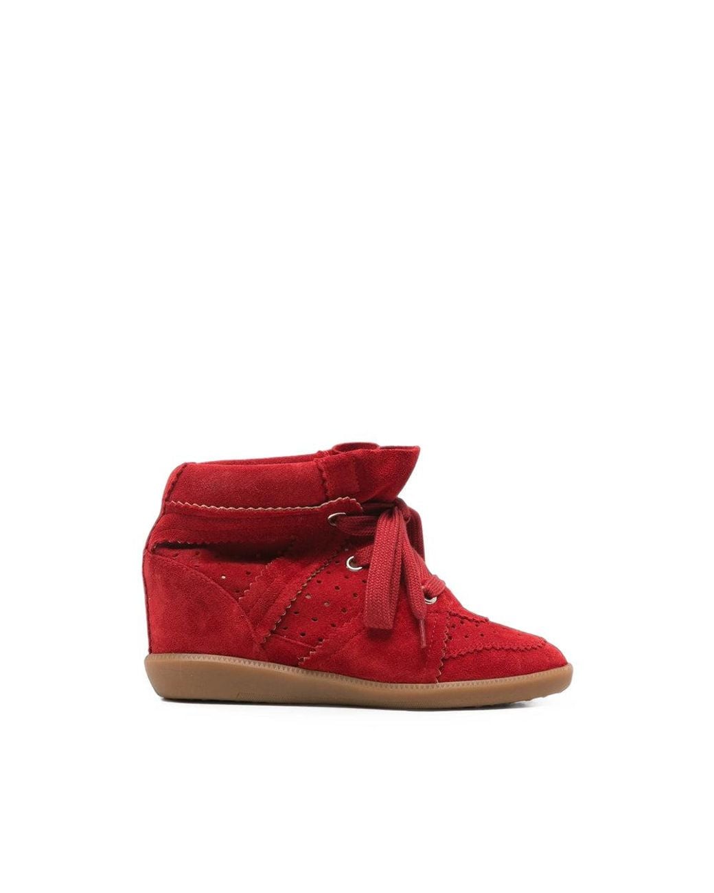 Isabel Marant Red Trainers