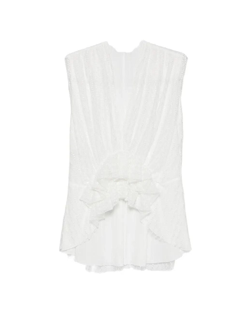 Alberta Ferretti White Top