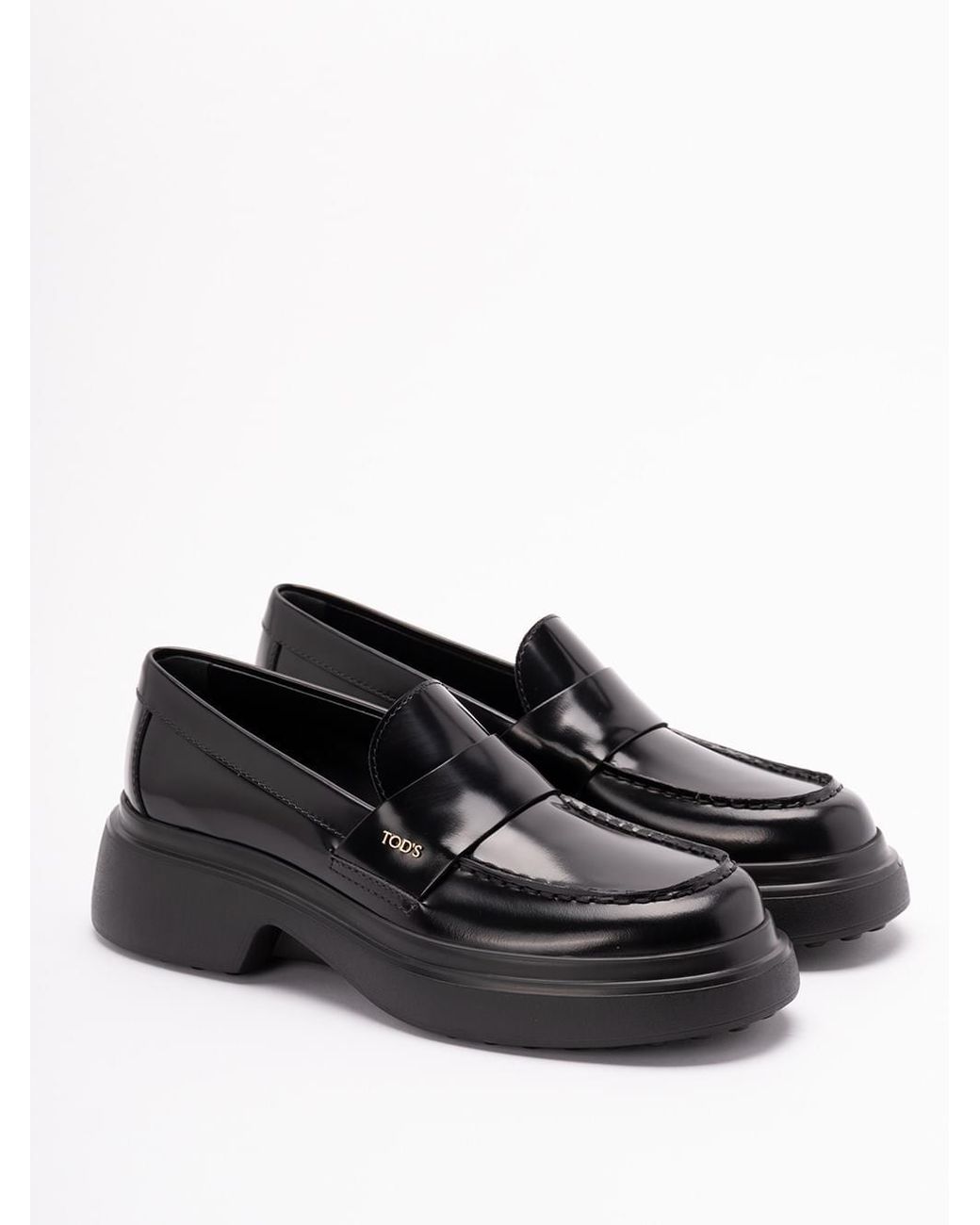 Tod's White Loafers