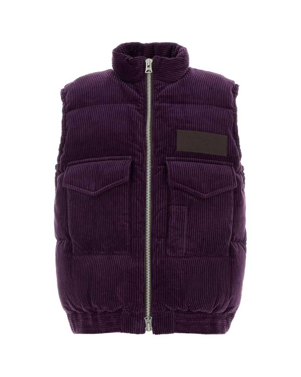 Sacai Purple Corduroy Down Jacket for men