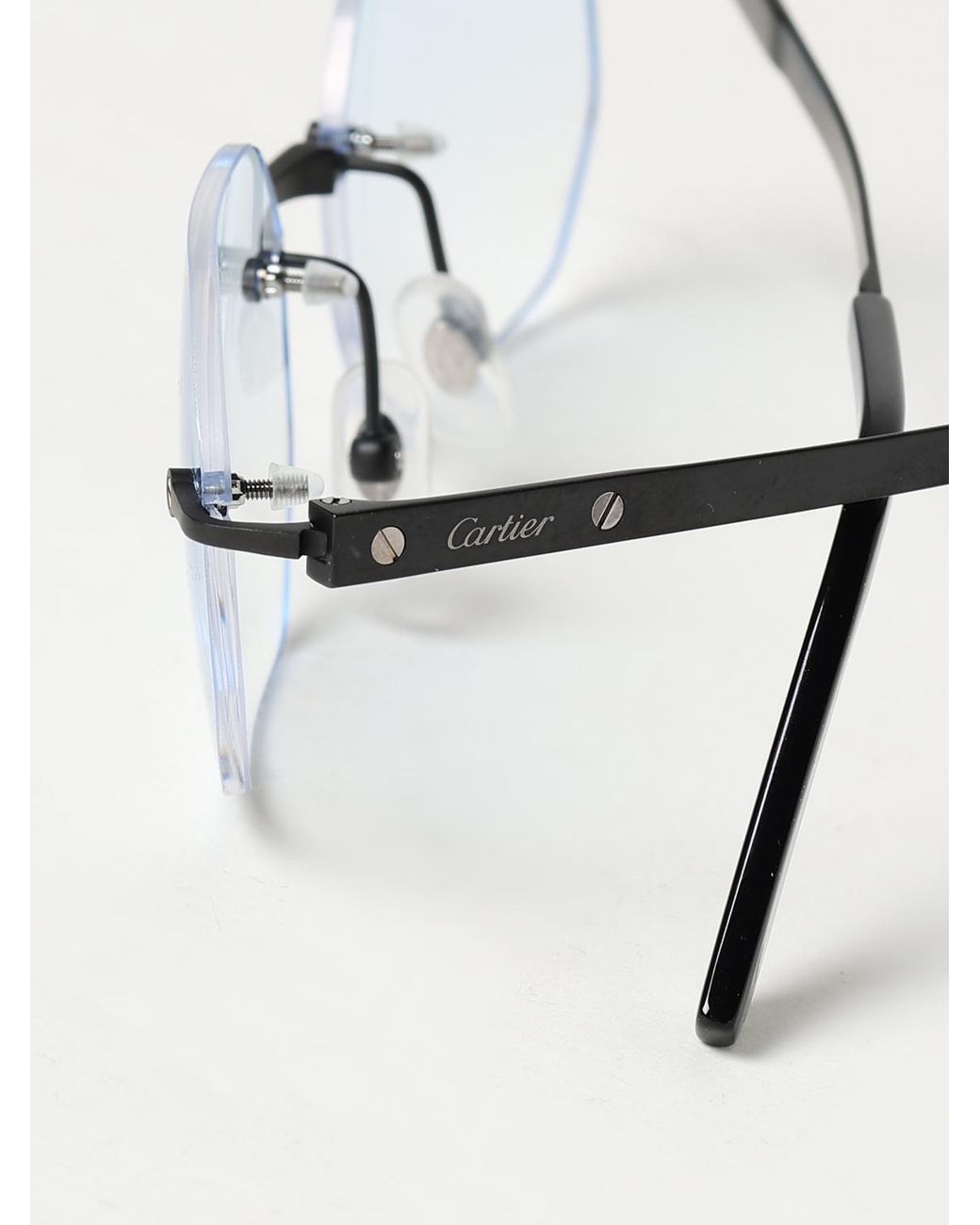 Cartier Natural Metal Eyeglasses for men