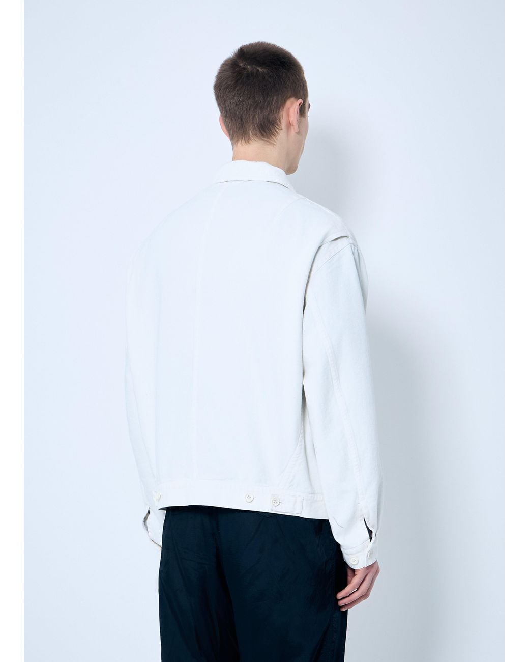 Dries Van Noten White Veper Jacket for men