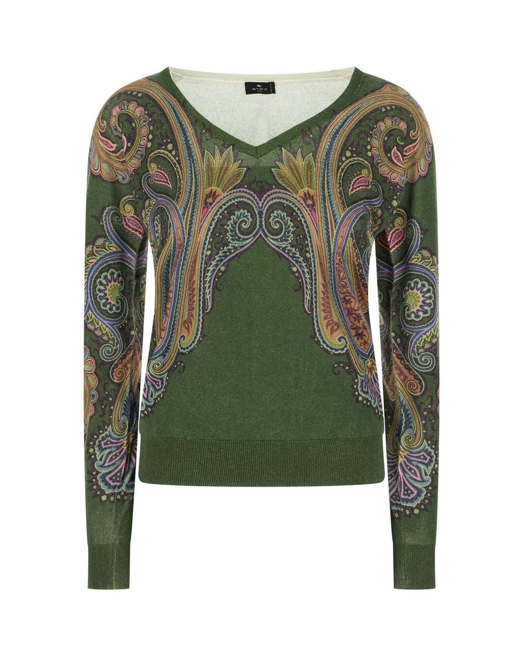 Etro Clothing Knitwear in Green | Lyst