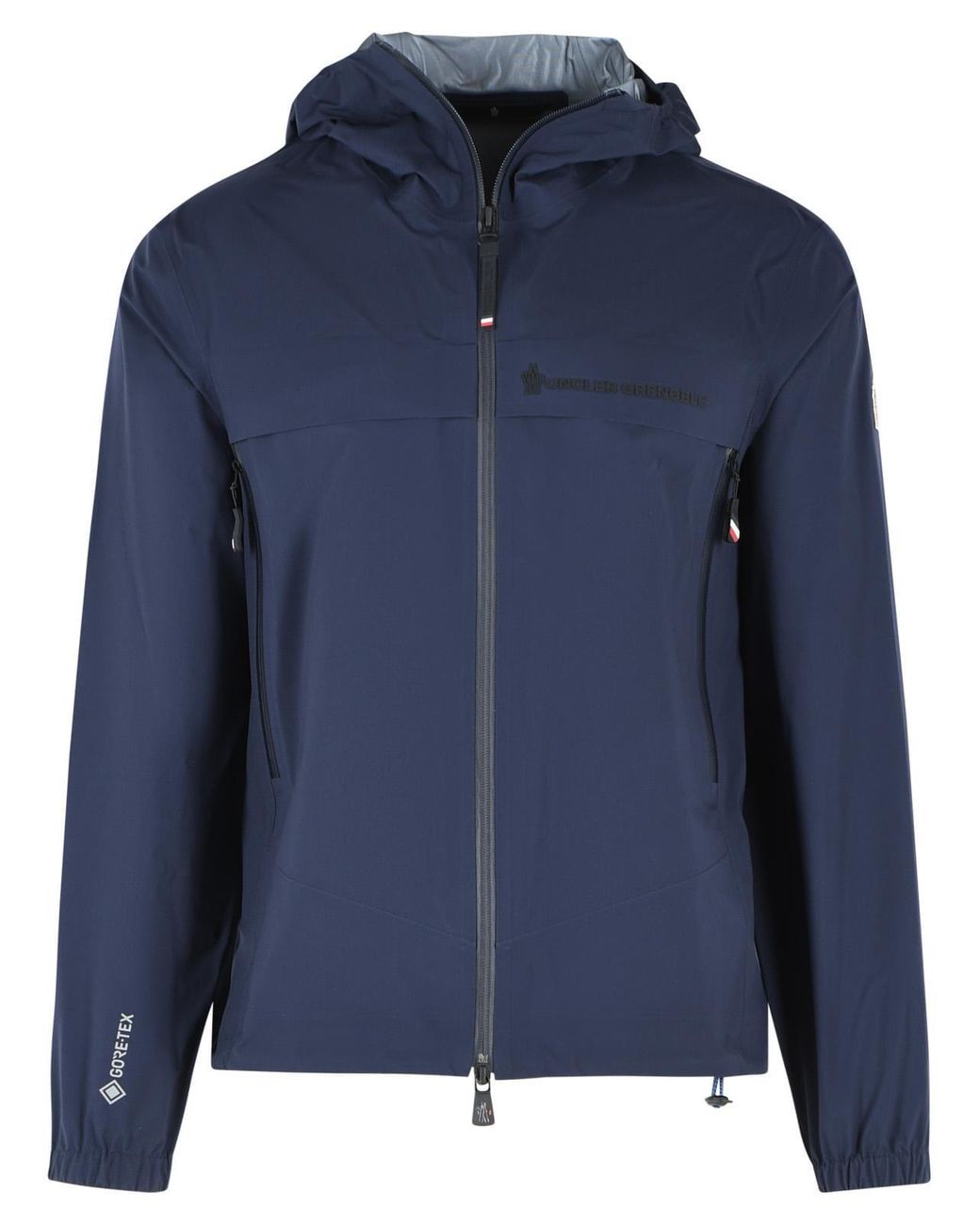 Moncler Blue 'Shipton' 'Gore-Tex' Foldable Shell Jacket for men