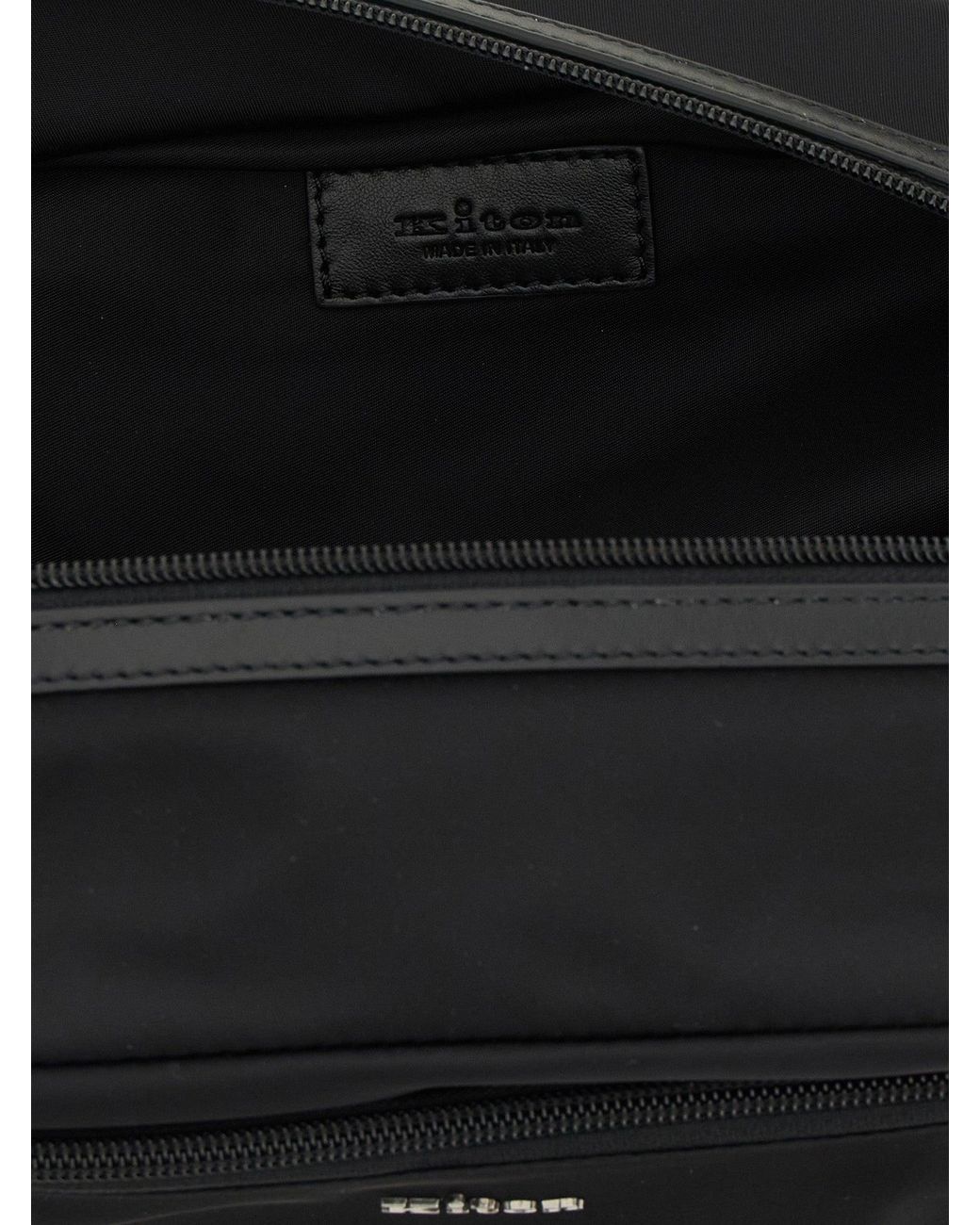 Kiton Black Case Nylon Beauty for men