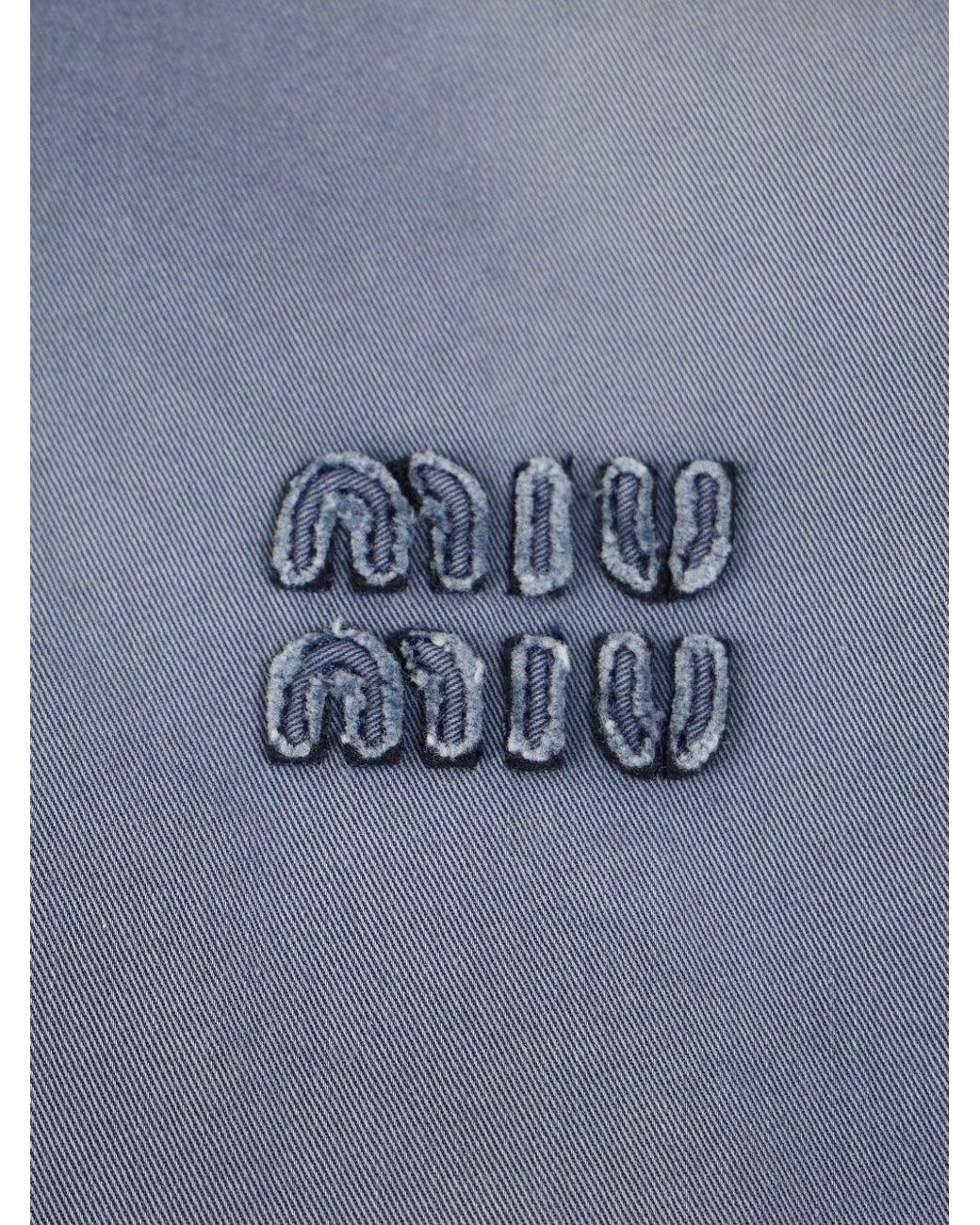 Miu Miu Blue Washed Jacket