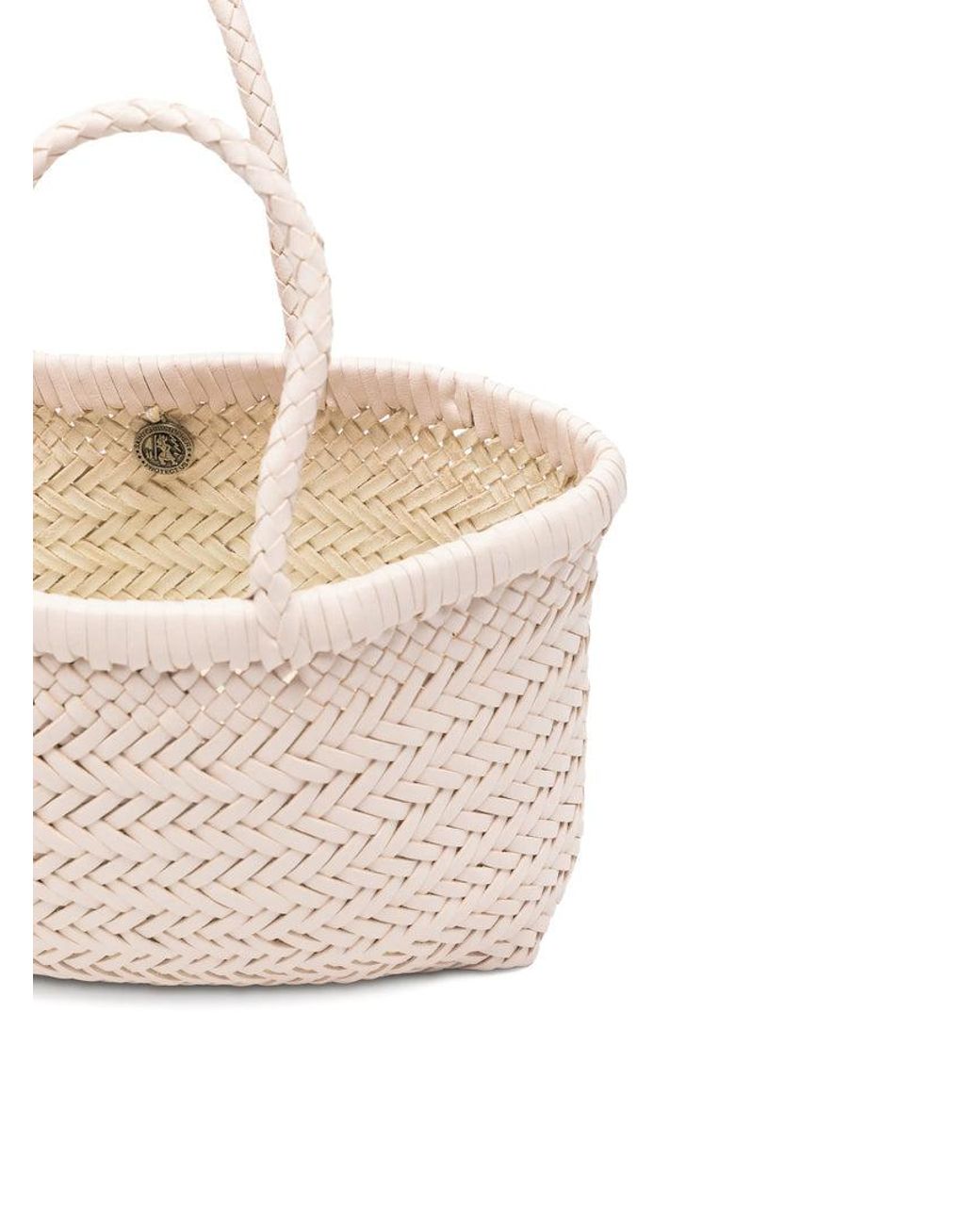 Dragon Diffusion Natural Mini Flat Gora Handbag