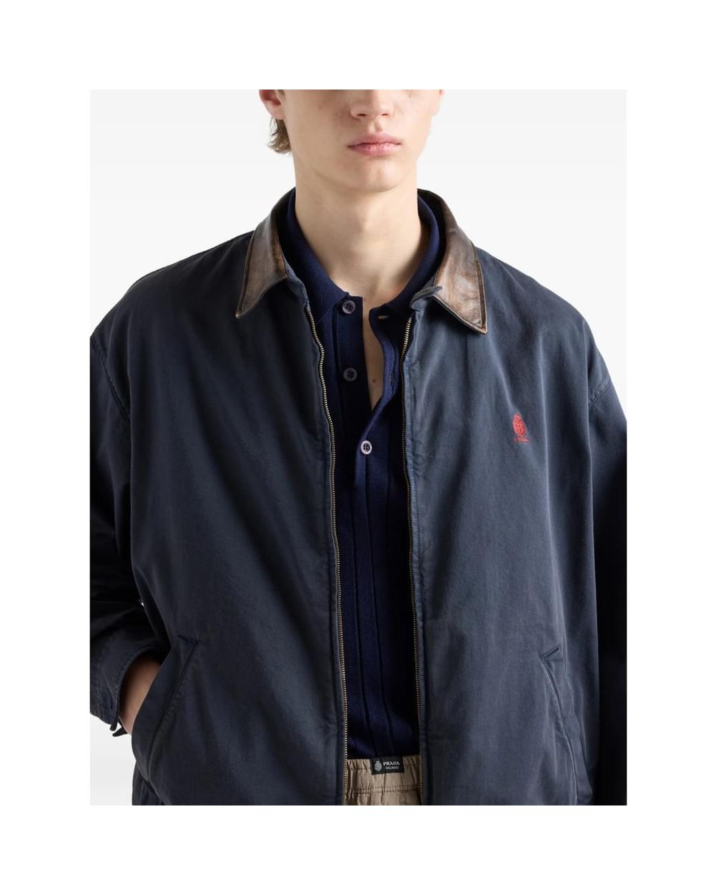 Prada Blue Jackets for men