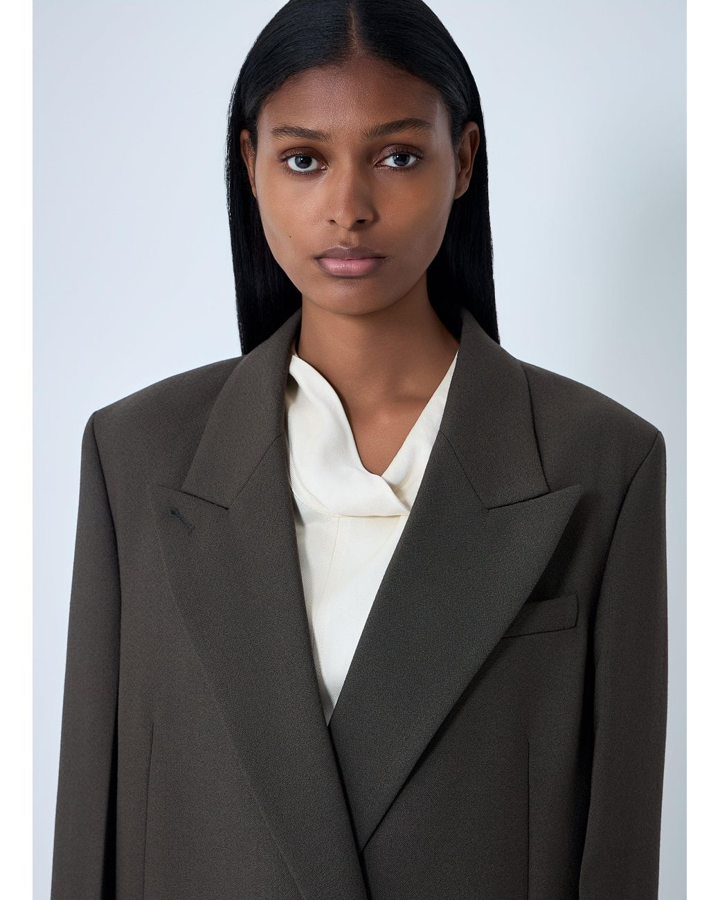 Totême  Gray Shield Blazer