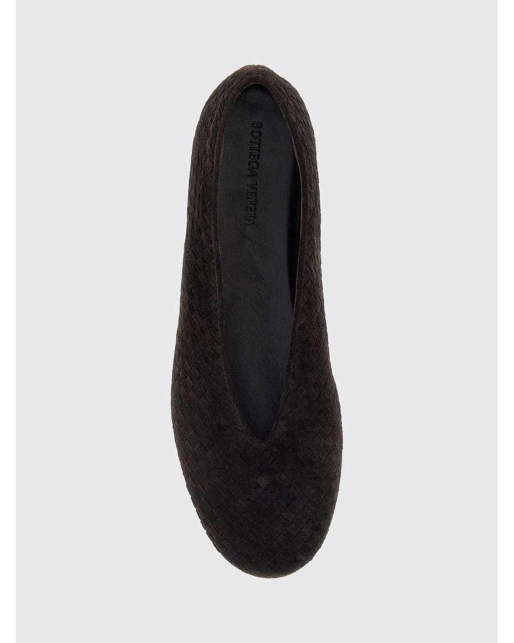 Bottega Veneta White Ballet Flat