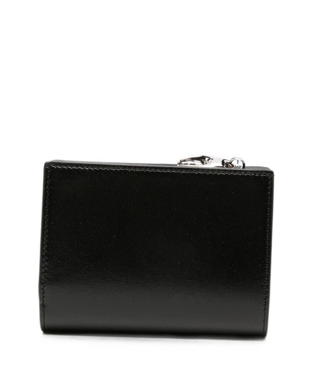 Loewe Black Claw Leather Compact Wallet