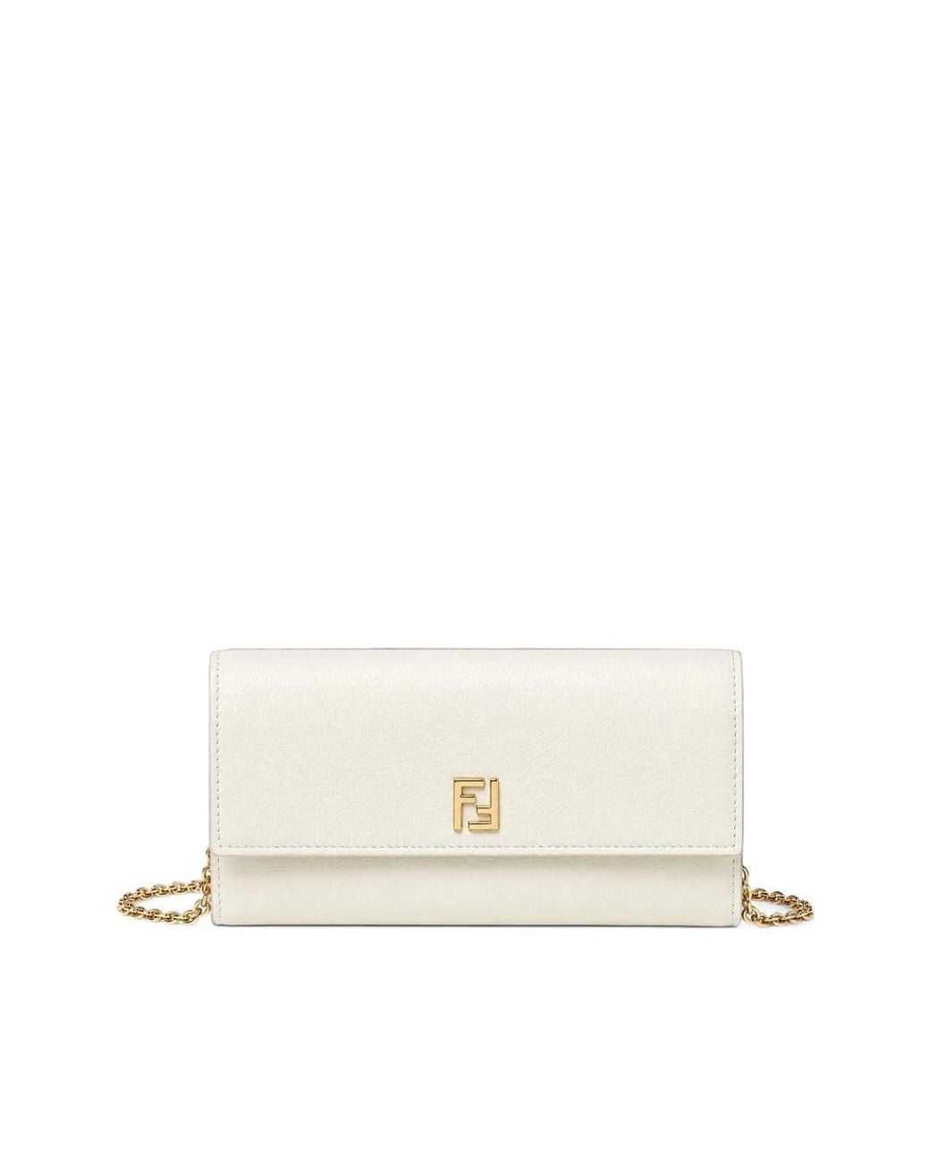 Fendi Natural Neutrals Wallets & Purses