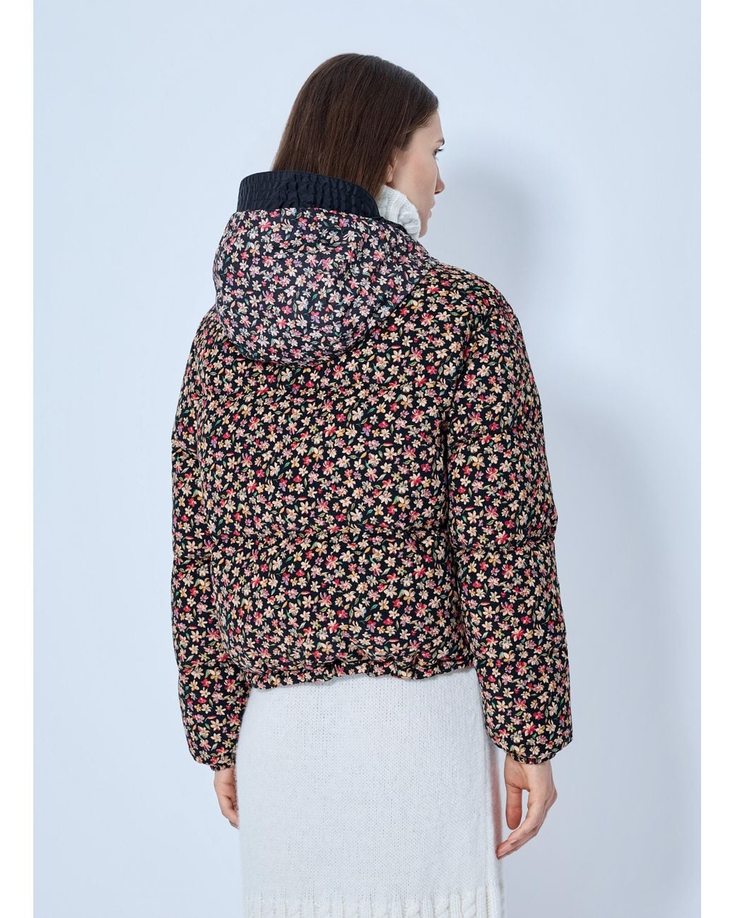 Moncler Multicolor Becfigue Hooded Down Jacket