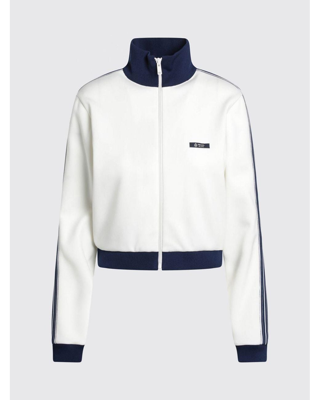 Prada White Sweater Avion for men