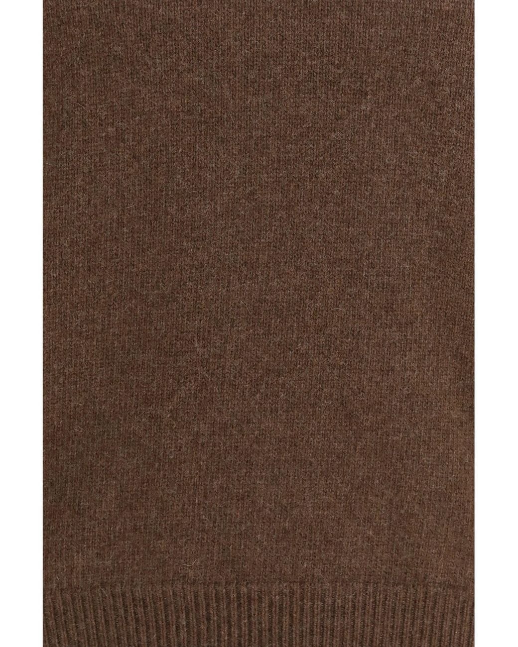 Prada Cashmere Crewneck Sweater in Brown for Men | Lyst