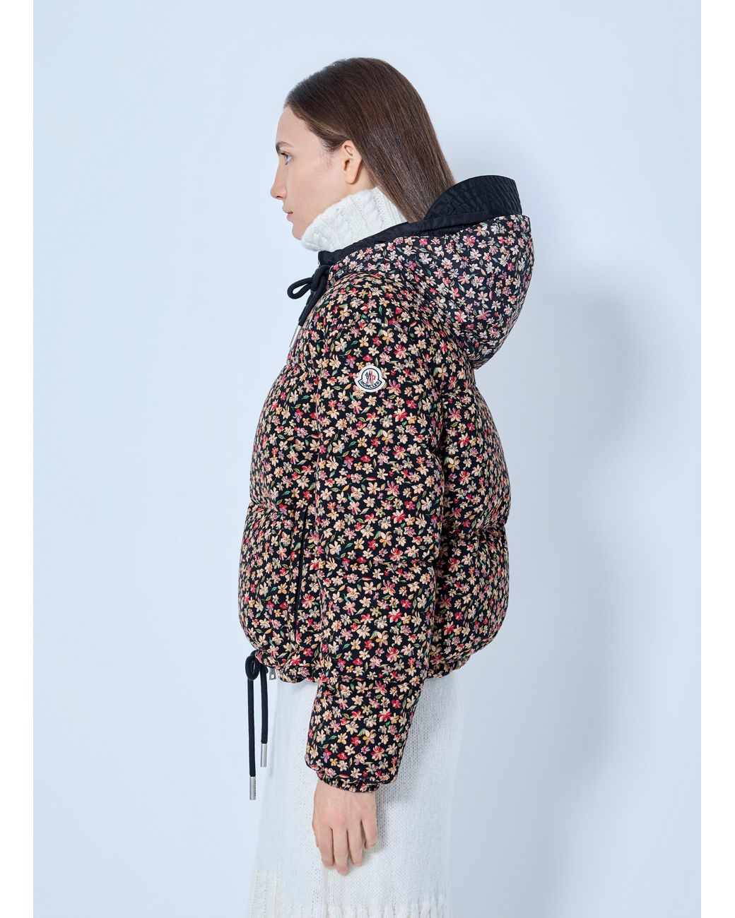 Moncler Multicolor Becfigue Hooded Down Jacket