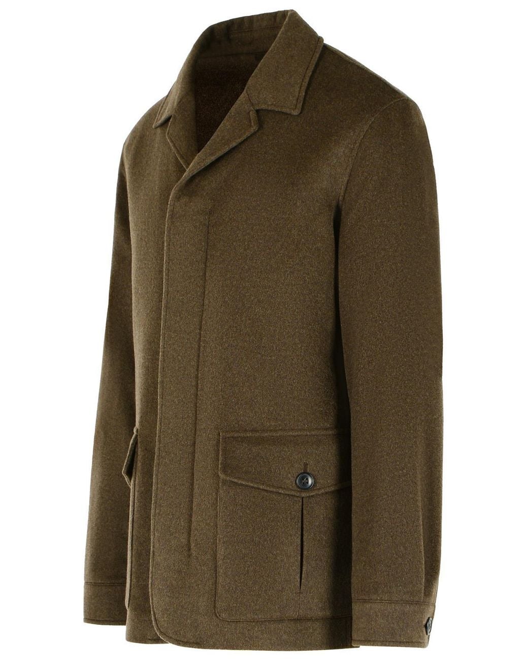 Zegna Green 'Elements Oasi' Cashmere Jacket for men
