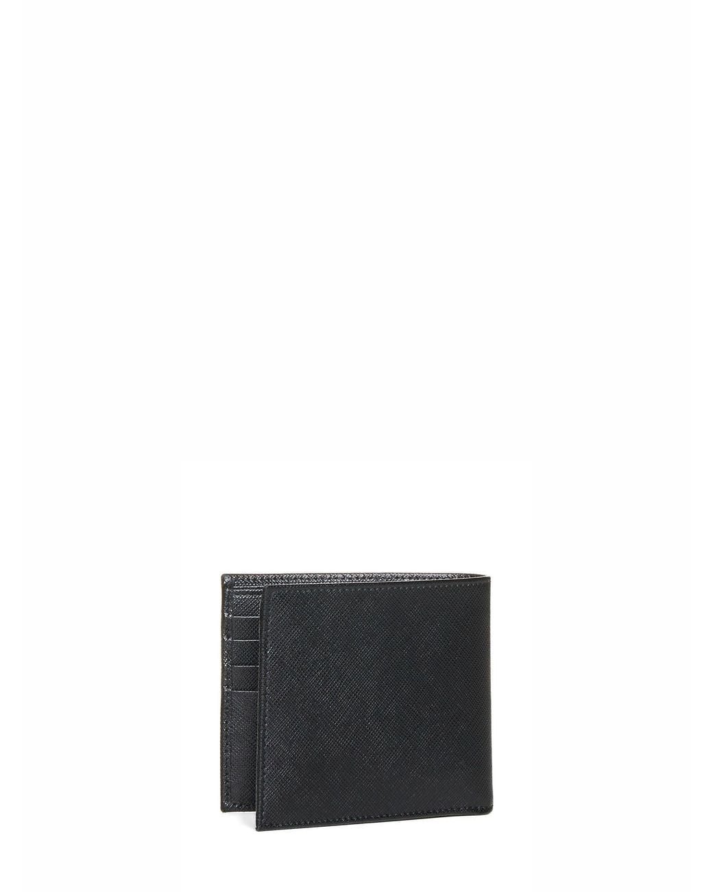 Prada White Saffiano Leather Wallet for men