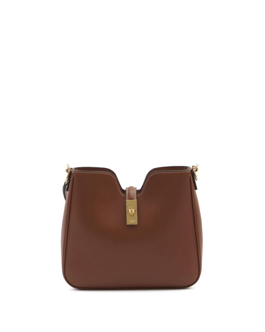 ハンドバッグ Celine Small Camille Soft Leather Bag SMALL CAMILLE 16 SOFT BAG IN SMOOTH CALFSKIN - TAN | CELINE