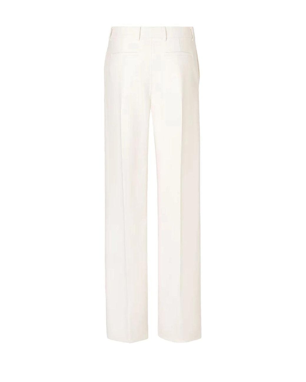 Fendi White Pants Double Twisted
