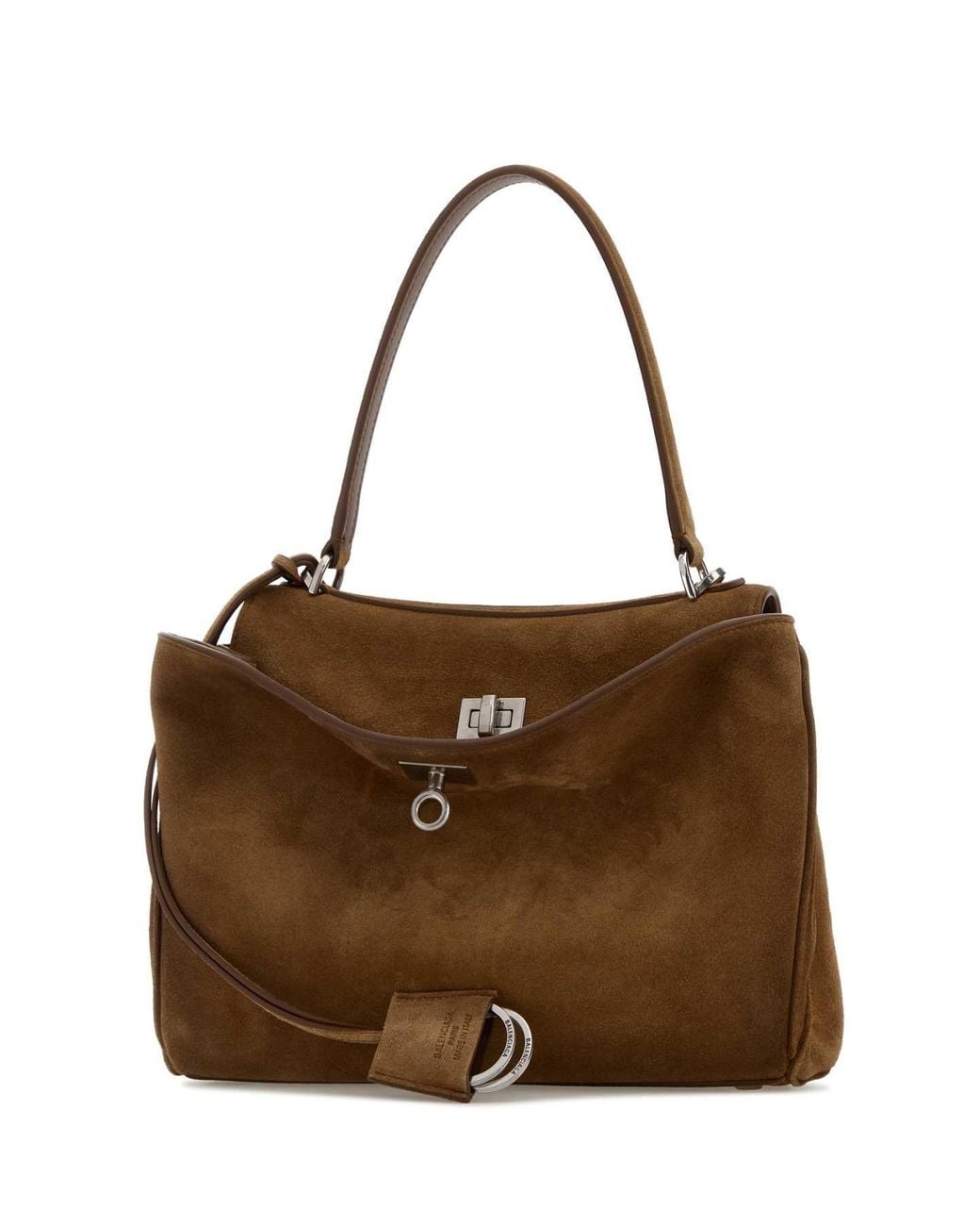 Balenciaga Brown Rodeo Top Handle S