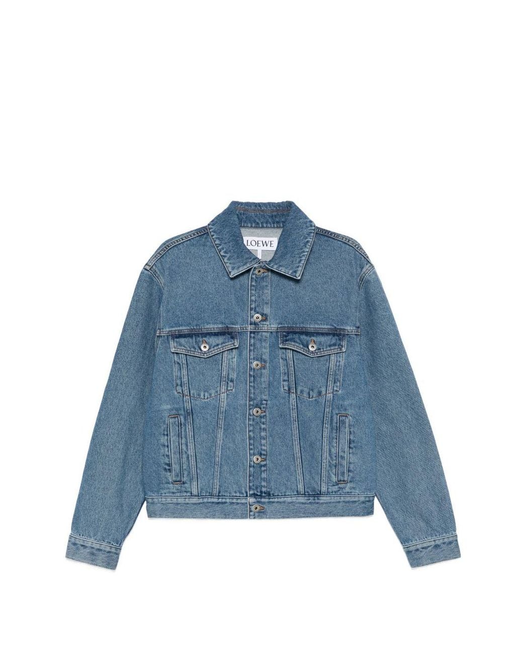 Loewe Blue Anagram Denim Jacket for men