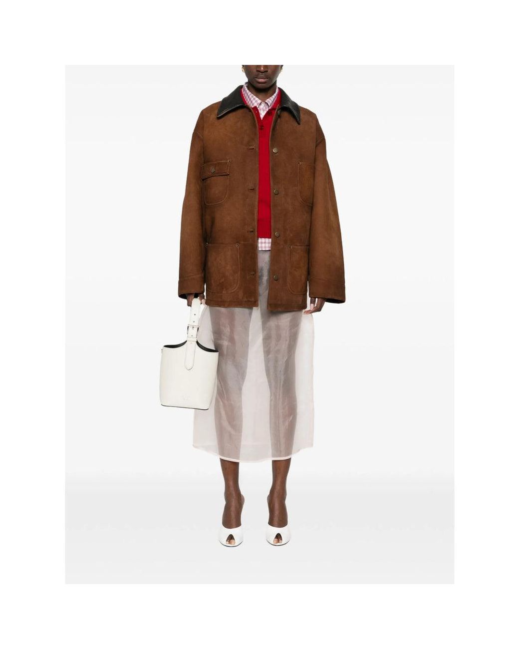 Prada Brown Jackets