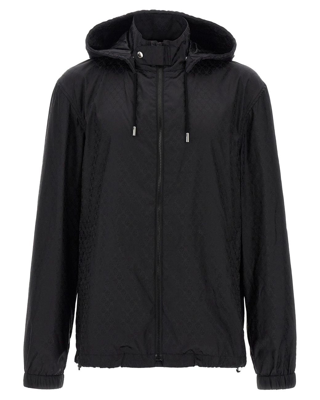 McQueen Black 'Skull' Windbreaker for men