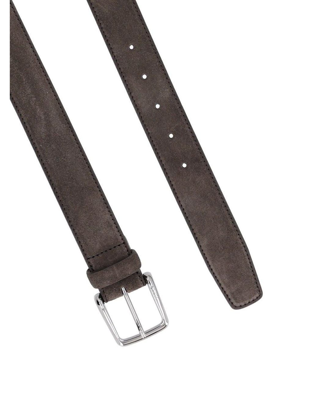 Tod's Brown Suede Belt for men