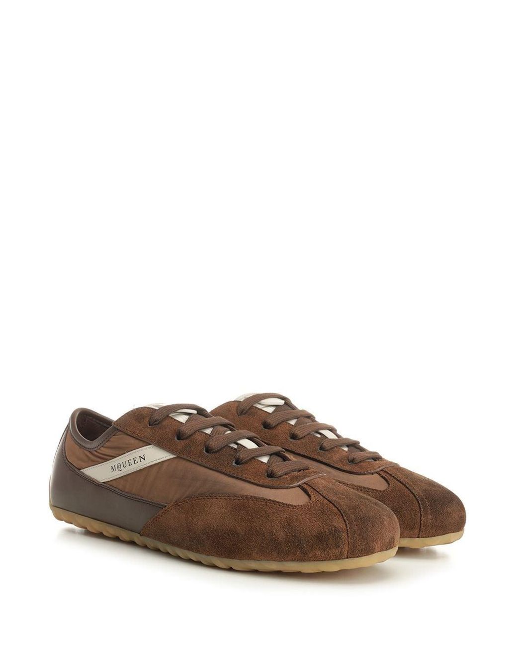 McQueen Brown Mcqueen Boxe Sneaker for men