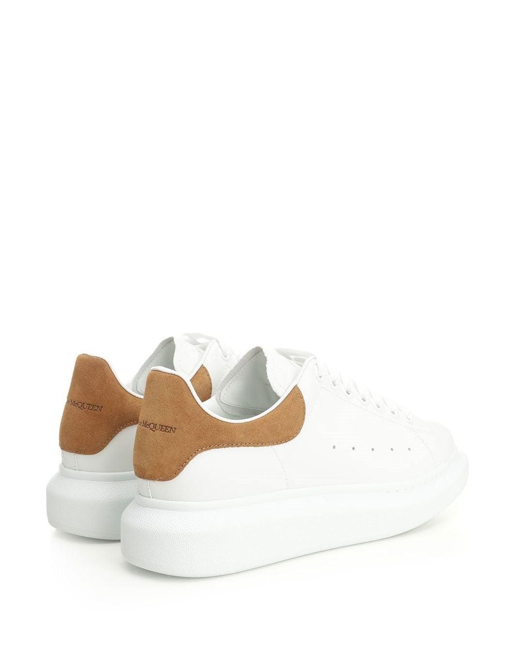 McQueen White Mcqueen "Oversized" Sneaker