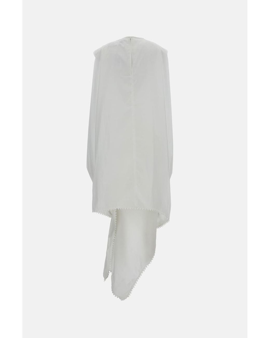 Jacquemus White La Robe Traversin Courte Dress