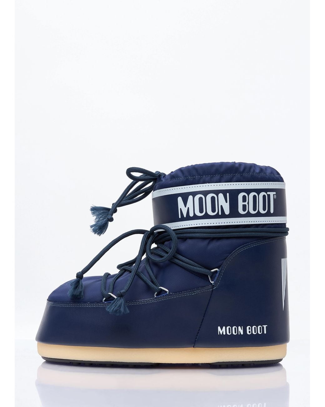 Moon Boot Blue Icon Low Nylon Boots for men