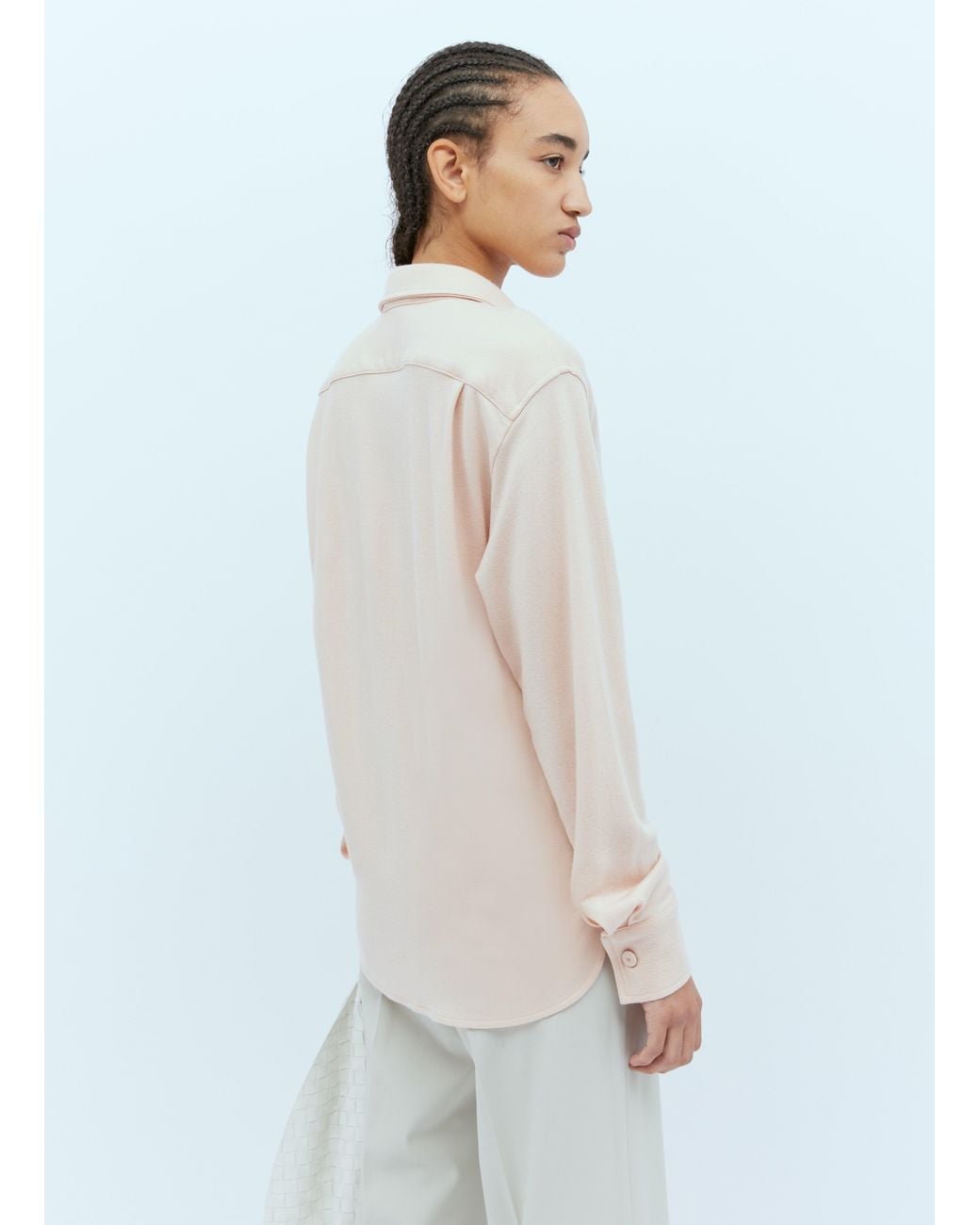 Max Mara White Wool Shirt