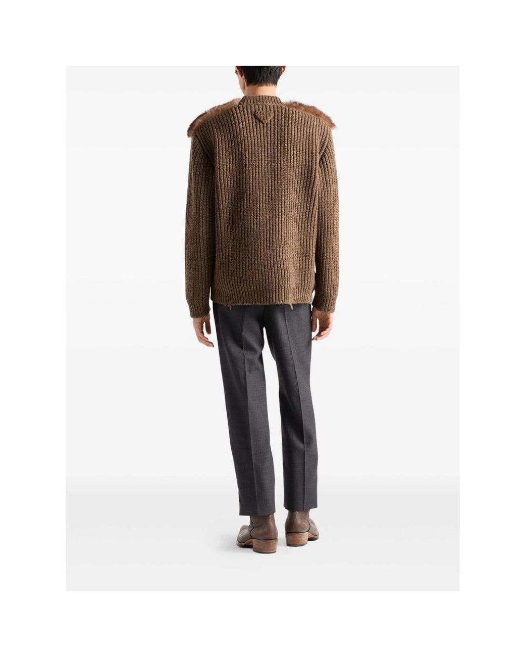 Prada Brown Sweaters & Knitwear for men