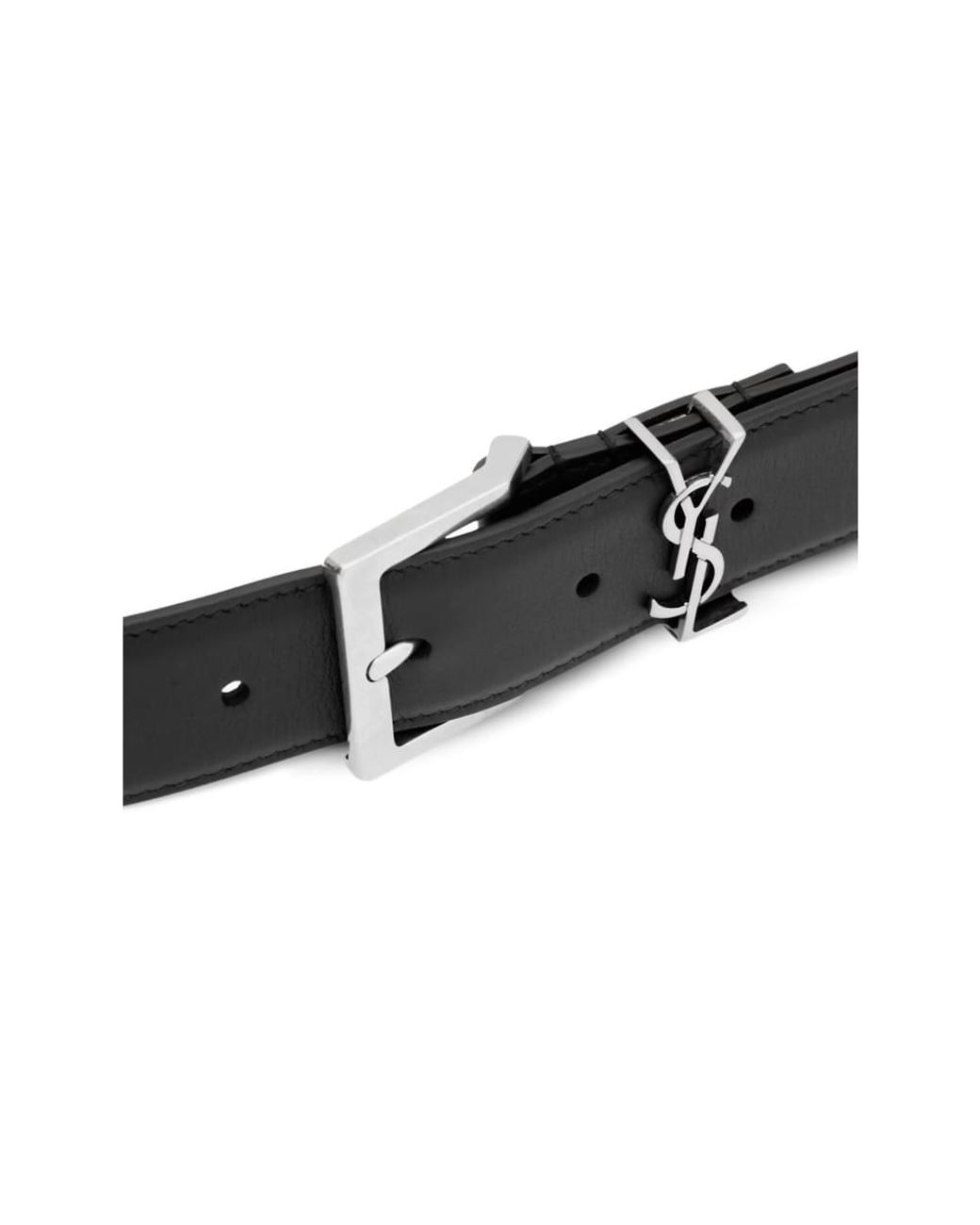 Saint Laurent Black Belts for men