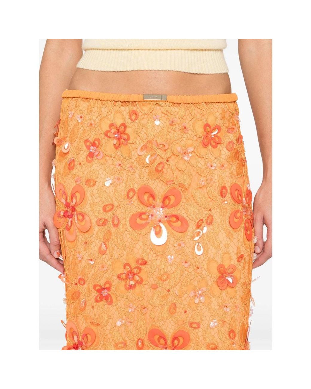 Gucci Orange Skirts