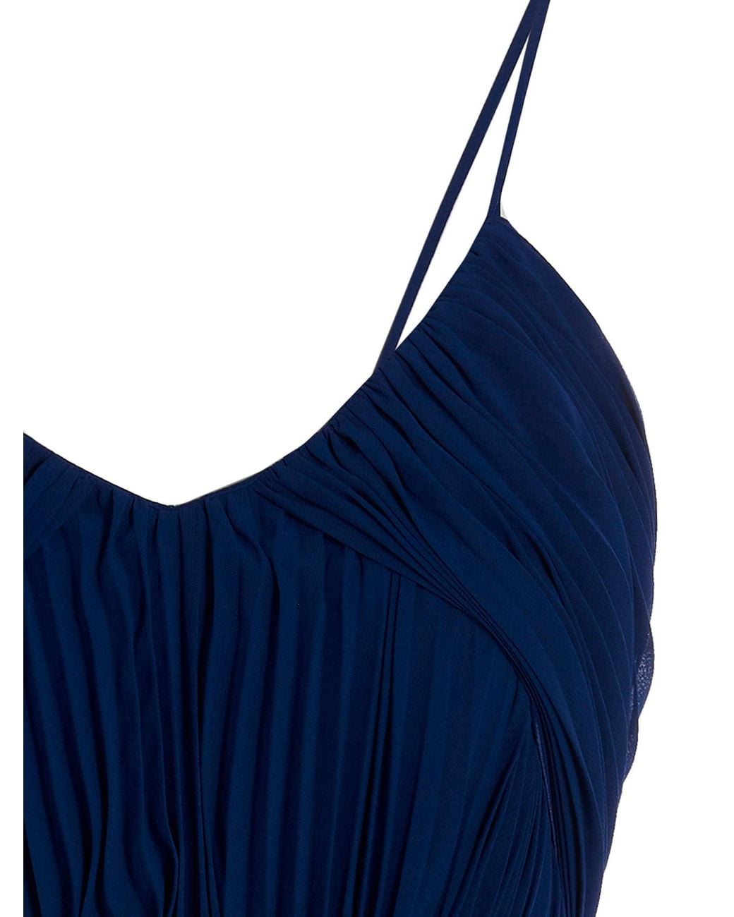 Max Mara Blue Dress