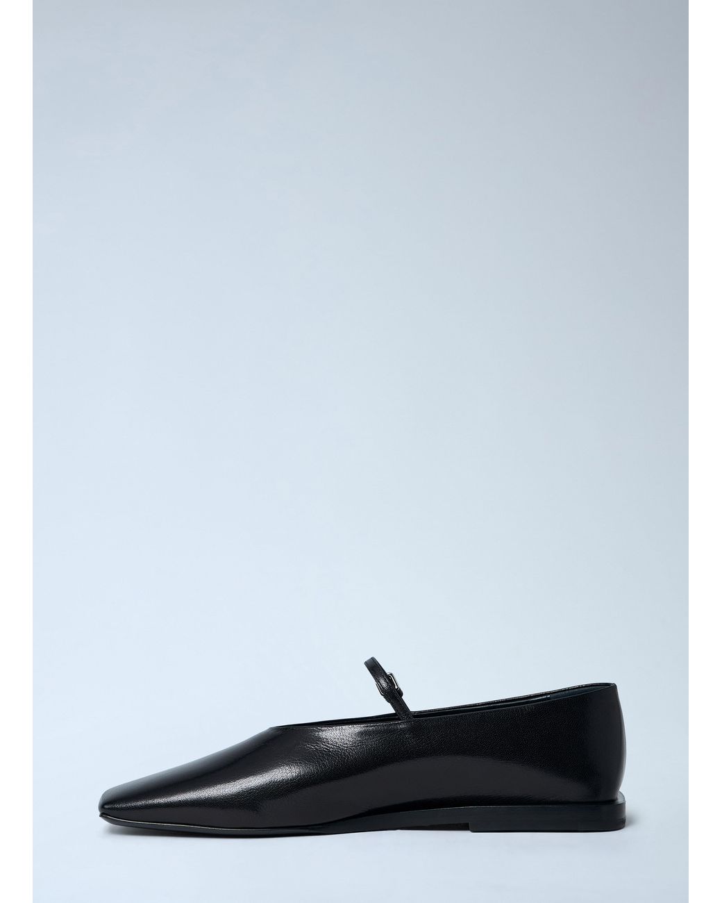 Jil Sander White Leather Flat Shoes