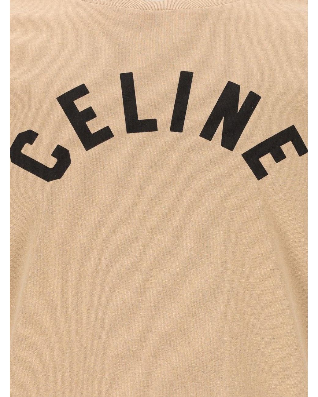 Céline Natural T-Shirt for men