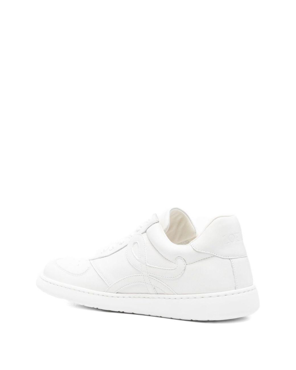 Loewe White Jambo Leather Sneakers for men
