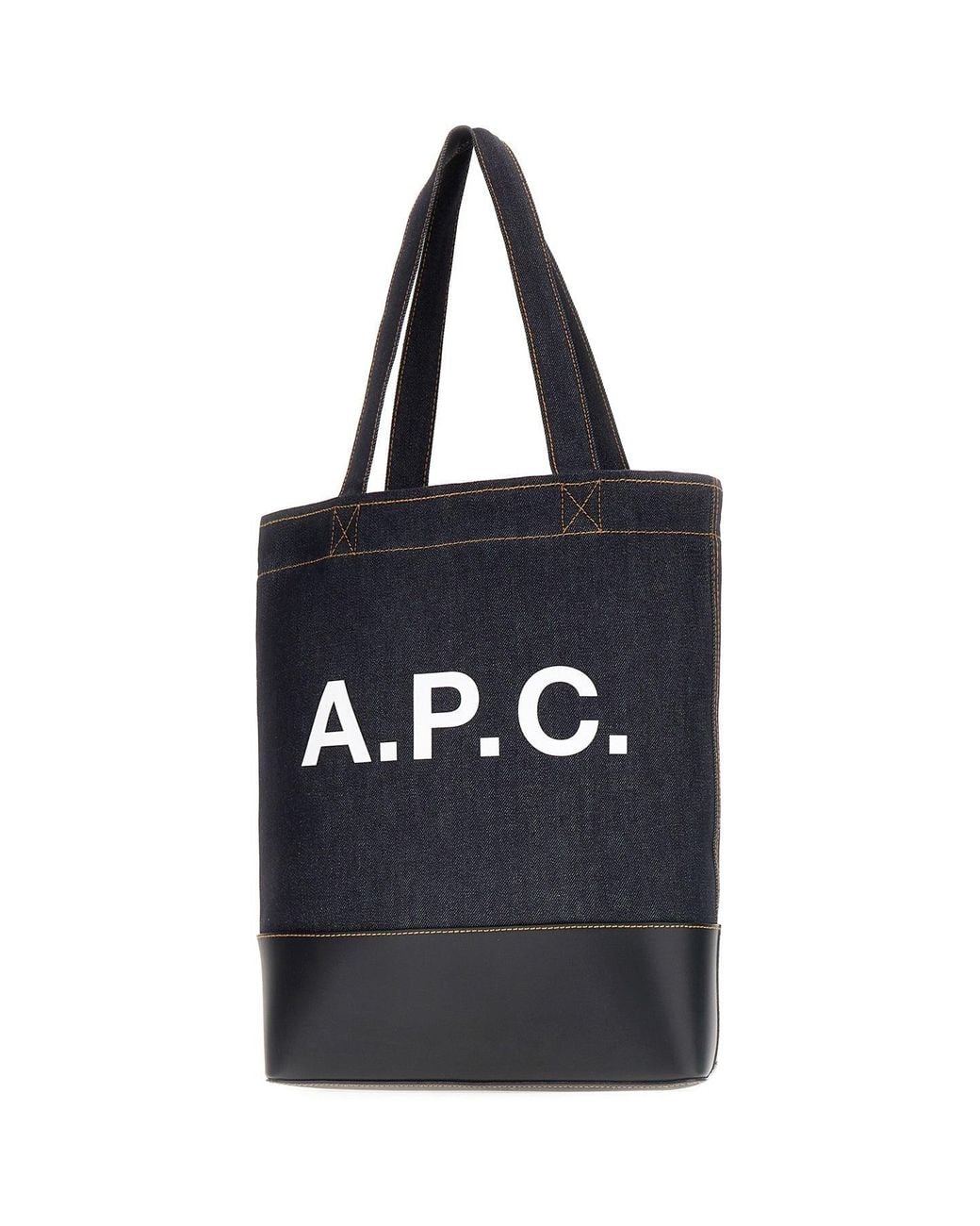 A.P.C. Black Bags Shopper Bags for men