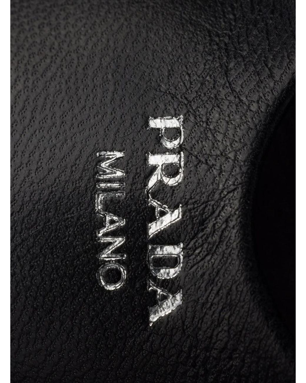 Prada Black Pointed Pump
