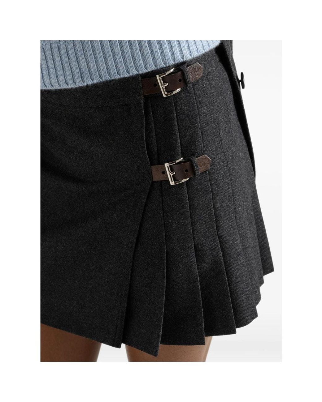 Prada Black Skirts